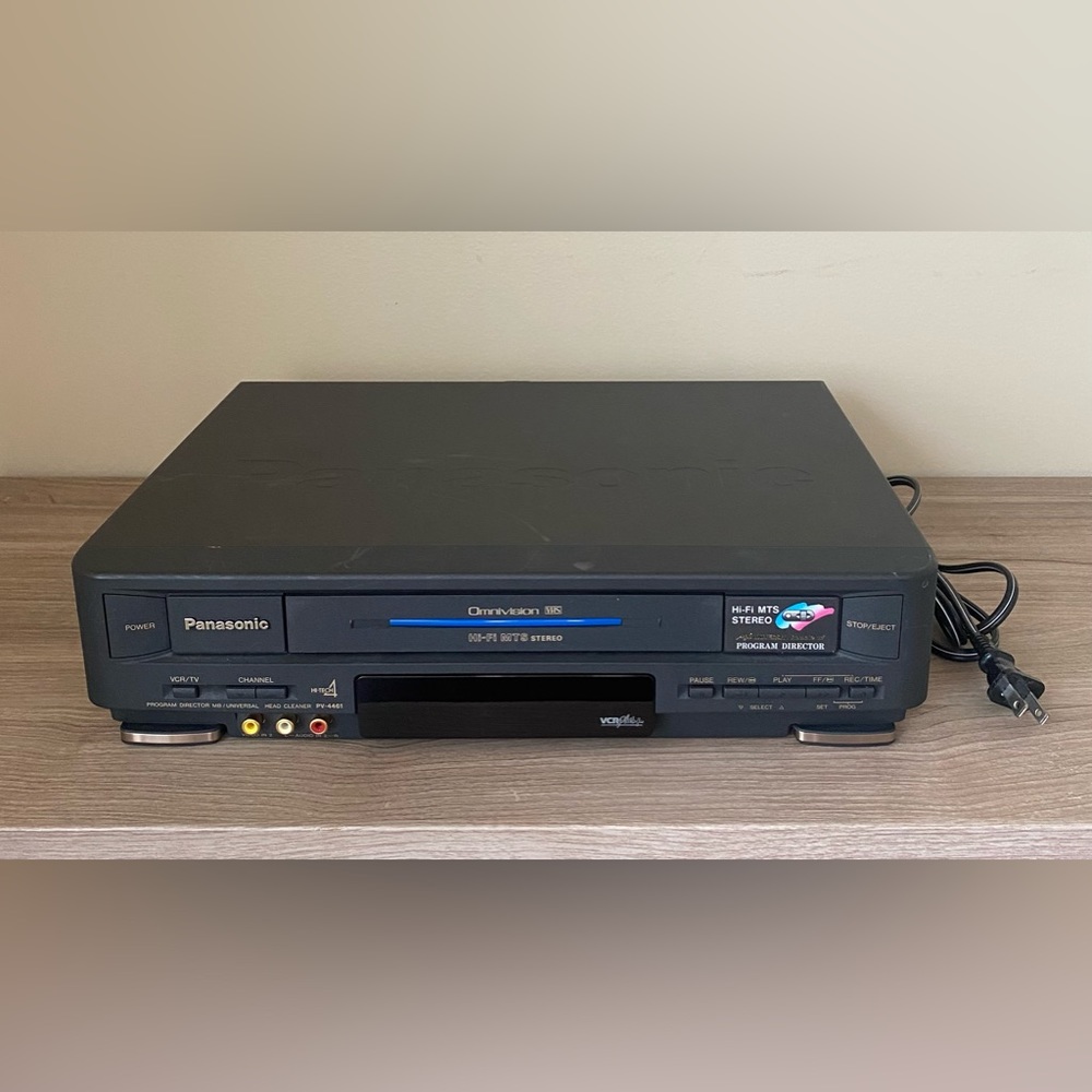 Panasonic PV-V4020 Omnivision VCR VHS Player Recorder Tested; No Remote